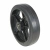 Vestil Mold on Rubber Wheel 8x2 Black WHL-MR-8X2